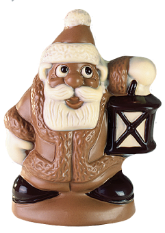 Santa Claus with lantern 