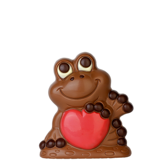 Frog with heart 